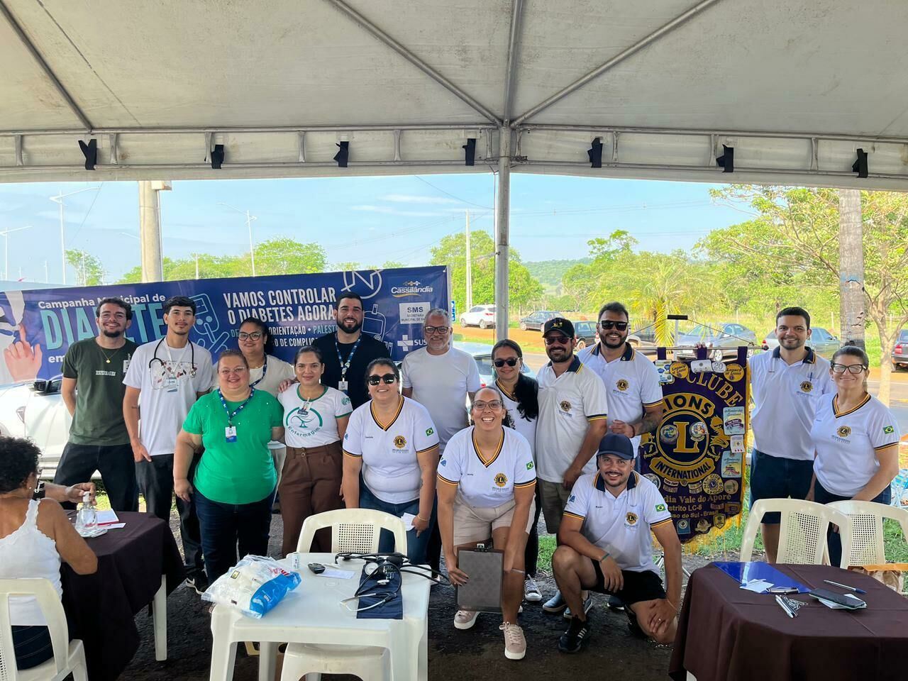 Imagem de compartilhamento para o artigo Prefeitura promove ação de saúde no cemitério de Cassilândia aproveitando o fluxo de visitantes no Dia de Finados da MS Todo dia